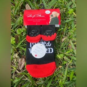 Marilyn Monroe Owner and Pet Matching Love is Four Legged Word Socks